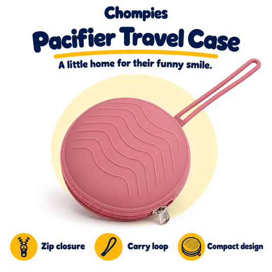 Pacifier travel case