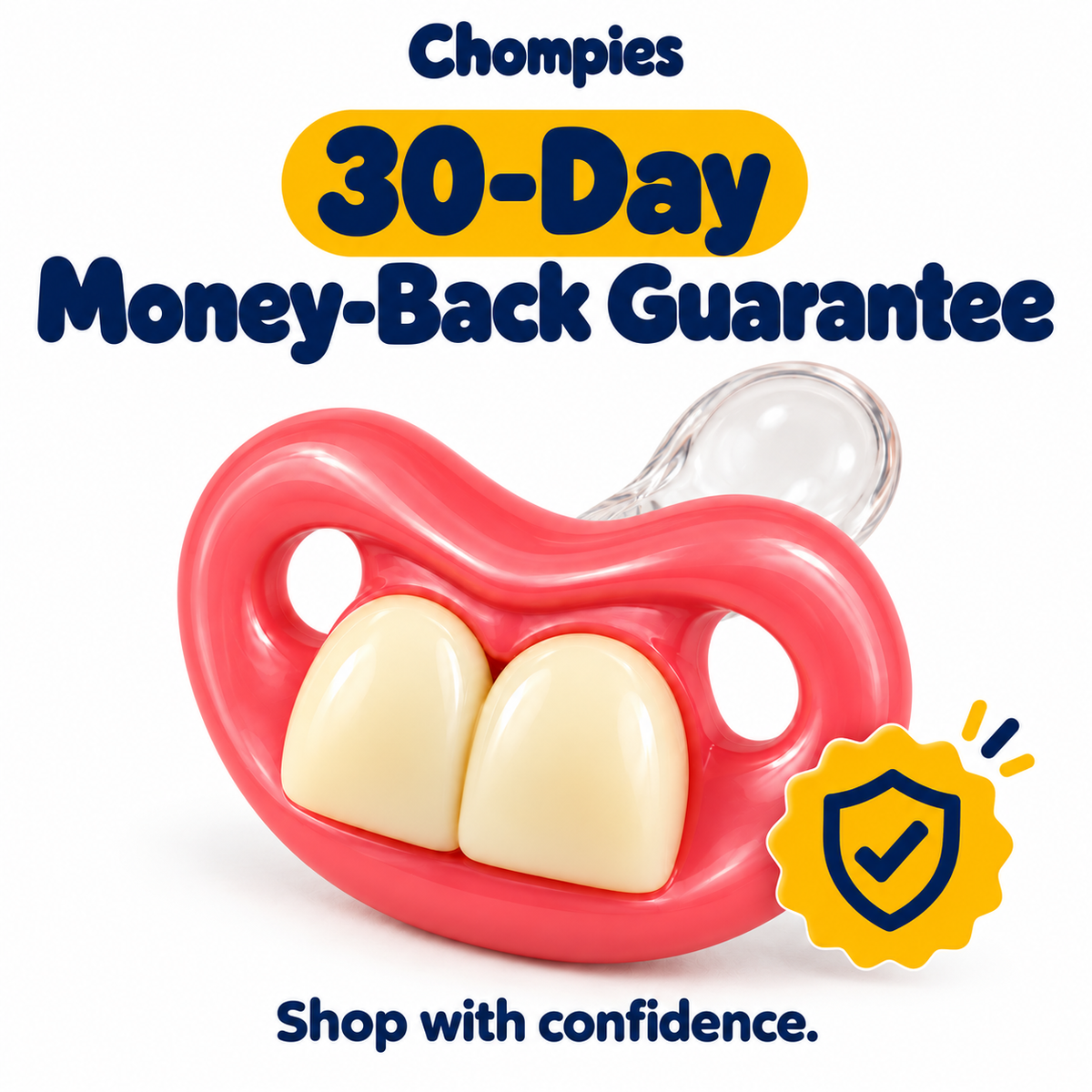 Chompies Soft Toddler Pacifiers